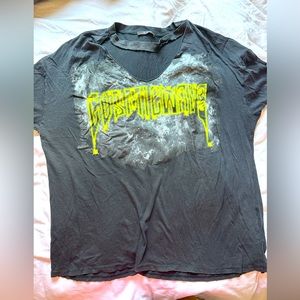 Zara Size L oversized graphic tshirt